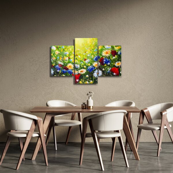 Slika divljeg cvijeća (90x60 cm)