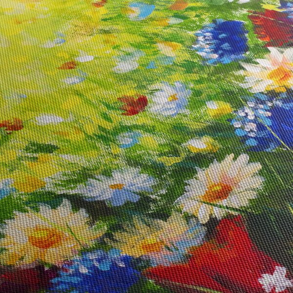 Slika divljeg cvijeća (150x105 cm)