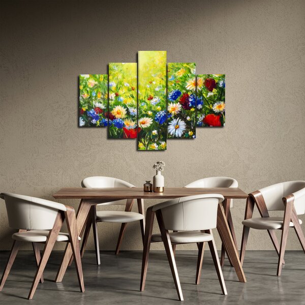 Slika divljeg cvijeća (150x105 cm)