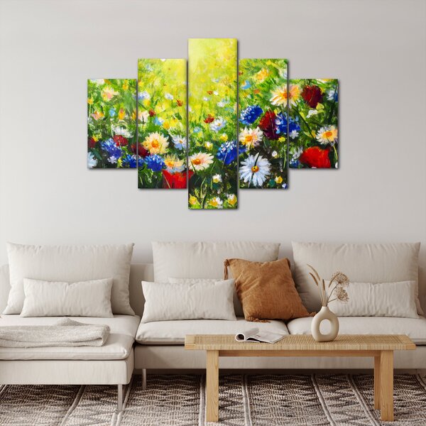 Slika divljeg cvijeća (150x105 cm)
