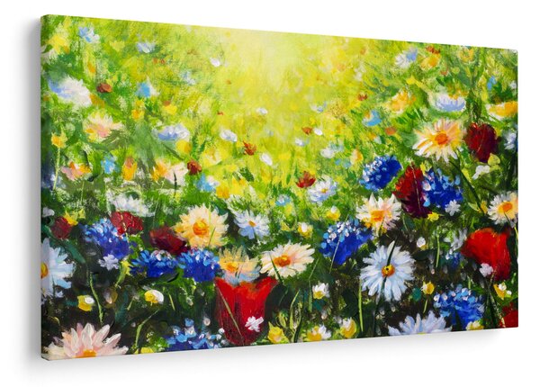 Slika divljeg cvijeća (90x60 cm)