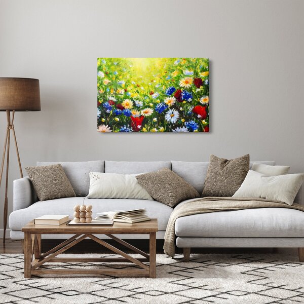 Slika divljeg cvijeća (90x60 cm)