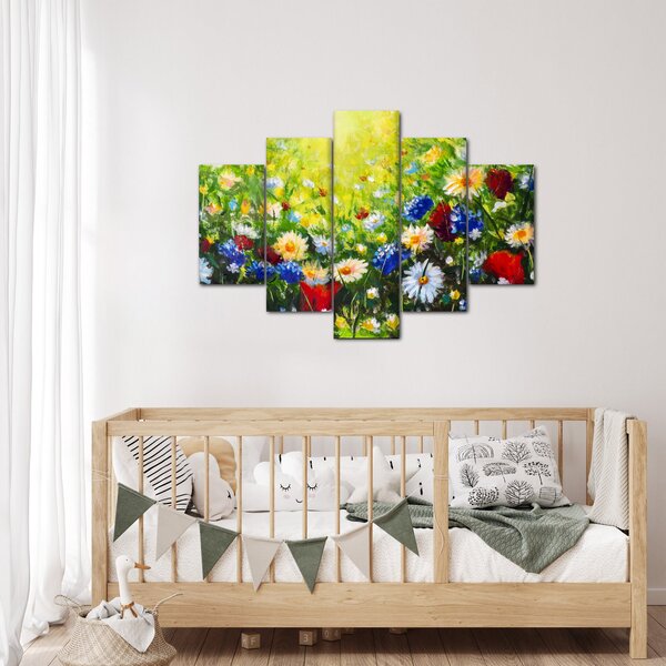 Slika divljeg cvijeća (150x105 cm)