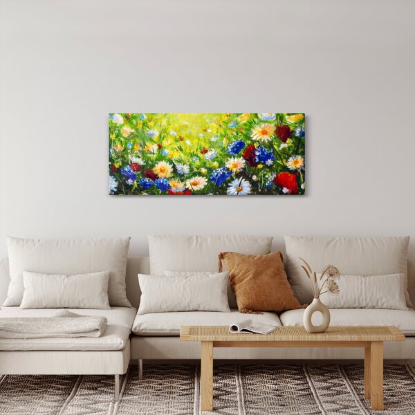Slika divljeg cvijeća (120x50 cm)