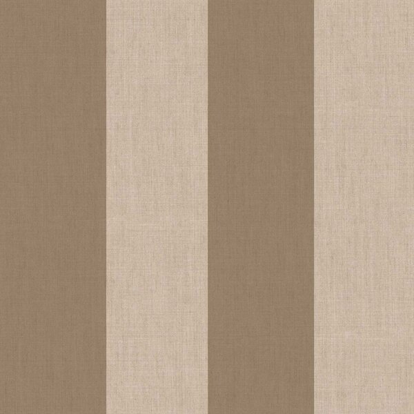 Flis tapeta za zid, smeđa, imitacija tkanine, pruge, 38479, Top Stripes, Parato by Cristiana Masi | Ljepilo Gratis