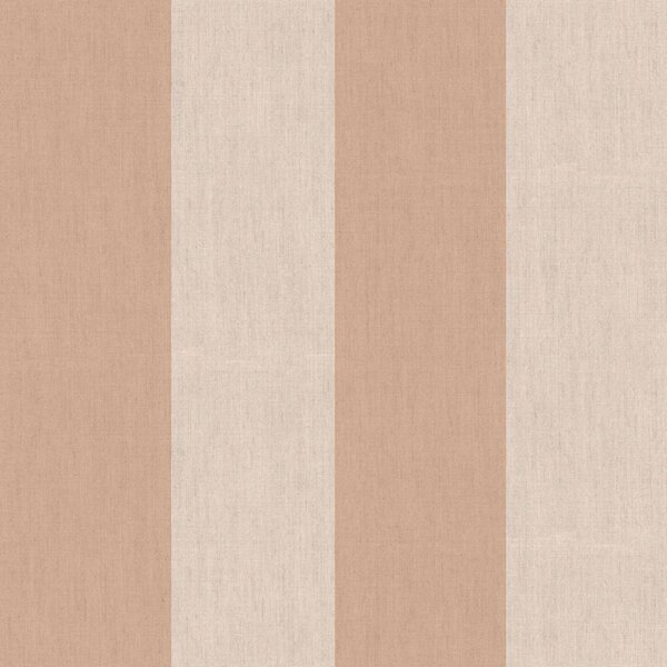 Flis tapeta za zid, smeđa, imitacija tkanine, pruge, 38478, Top Stripes, Parato by Cristiana Masi | Ljepilo Gratis