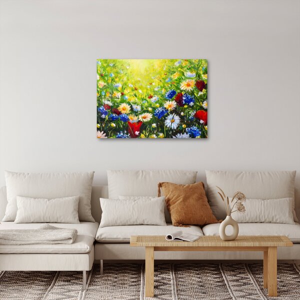 Slika divljeg cvijeća (70x50 cm)