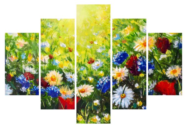 Slika divljeg cvijeća (150x105 cm)