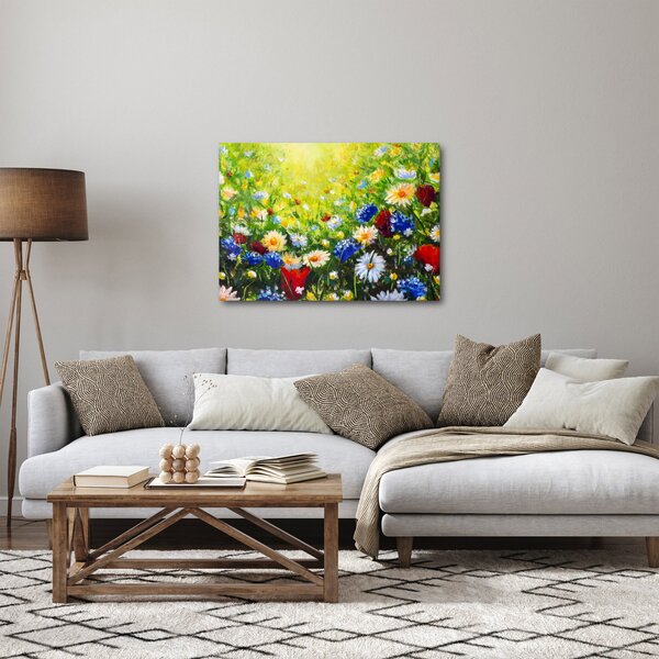 Slika divljeg cvijeća (70x50 cm)