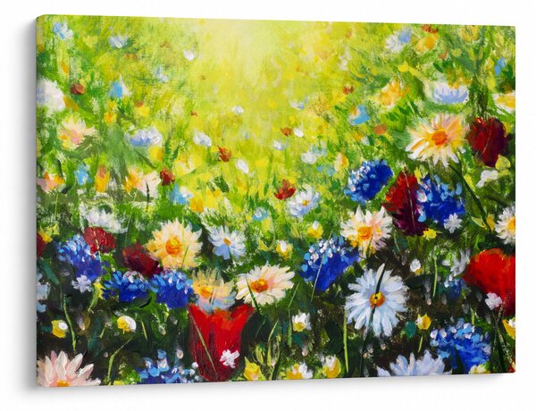 Slika divljeg cvijeća (70x50 cm)