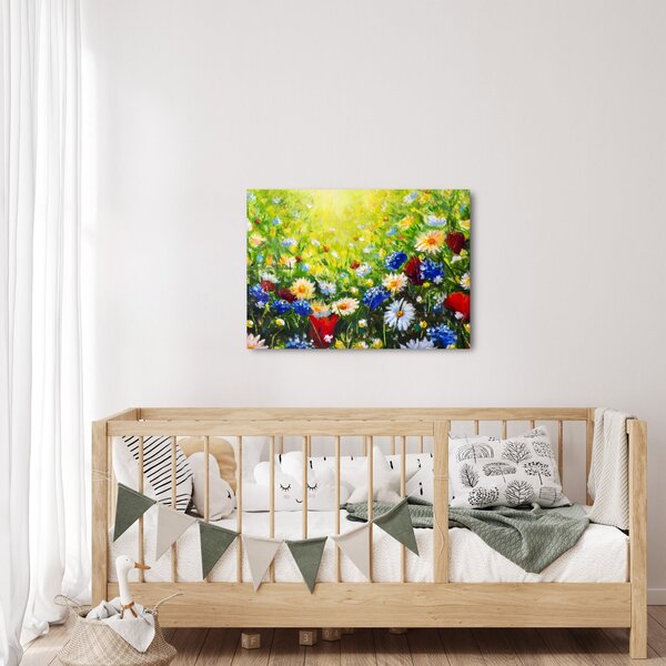 Slika divljeg cvijeća (70x50 cm)