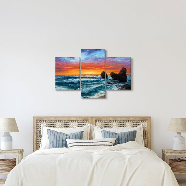 Slika - Zalazak sunca (90x60 cm)