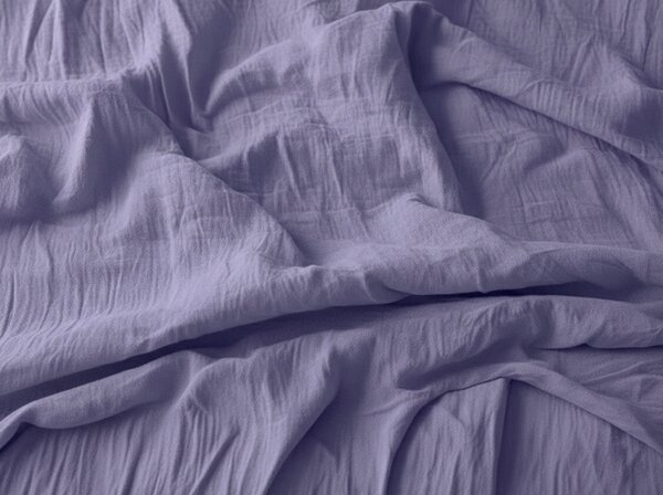 Mušelinska posteljina MUSSARI svijetlo ljubičasta Dimenzije posteljine: 70 x 90 cm | 140 x 200 cm