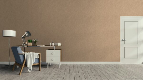 Flis tapeta za zid, smeđe-bež, imitacija tkanine, 30194, Energie, Pictura, Top Stripes, Parato by Cristiana Masi | Ljepilo Gratis