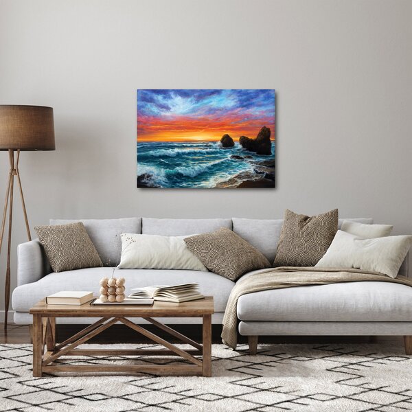 Slika - Zalazak sunca (70x50 cm)