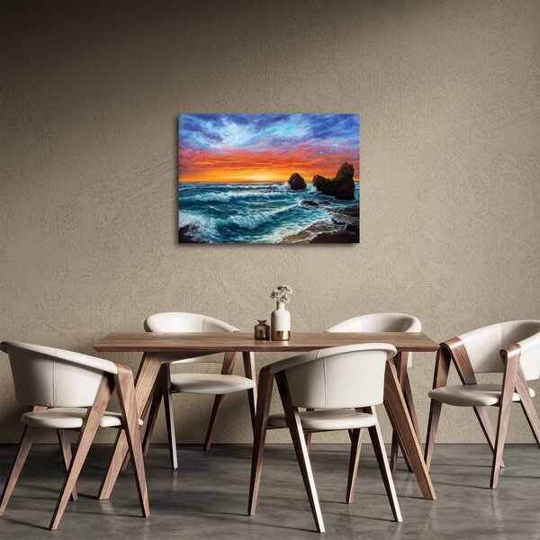 Slika - Zalazak sunca (70x50 cm)