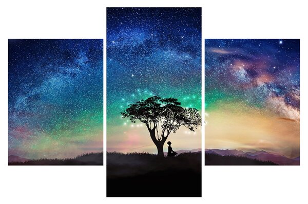 Slika - Odmor pod zvijezdama (90x60 cm)