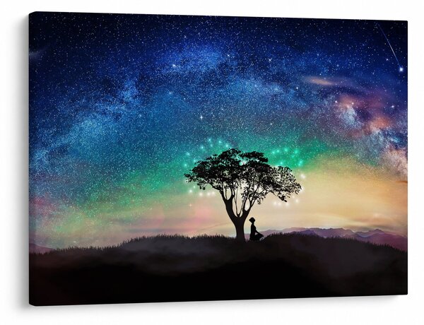 Slika - Odmor pod zvijezdama (70x50 cm)