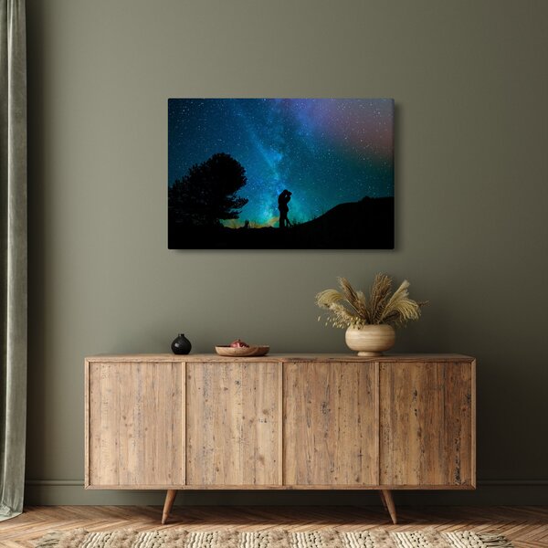 Slika - Susret pod zvijezdama (90x60 cm)