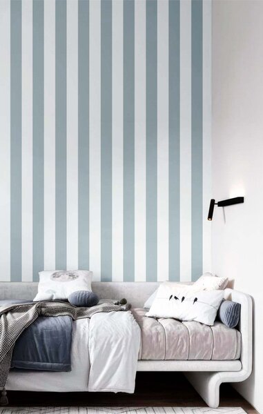 Flis tapeta za zid, plava, pruge, 38446, Top Stripes, Parato by Cristiana Masi | Ljepilo Gratis