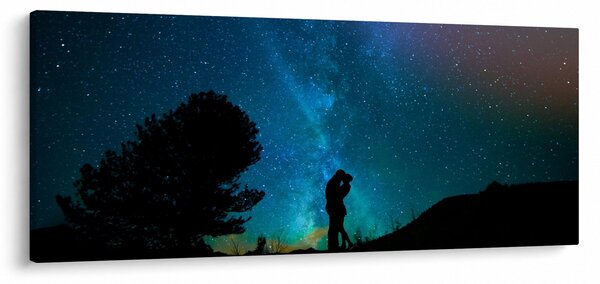 Slika - Susret pod zvijezdama (120x50 cm)