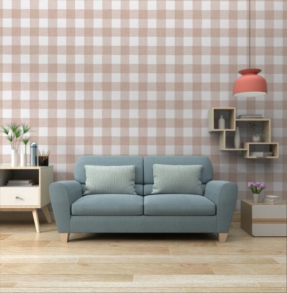 Flis tapeta za zid, ružičasta, imitacija tkanine, 38434, Top Stripes, Parato by Cristiana Masi | Ljepilo Gratis