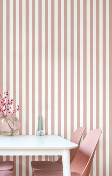 Flis tapeta za zid, ružičasta, pruge, 38454, Top Stripes, Parato by Cristiana Masi | Ljepilo Gratis
