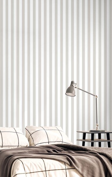 Flis tapeta za zid, siva, pruge, 38451, Top Stripes, Parato by Cristiana Masi | Ljepilo Gratis