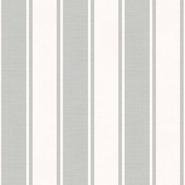 Flis tapeta za zid, sivo-srebrna, pruge, 23671, The Best Classic & Elegant, Cristiana Masi by Parato | Ljepilo Gratis