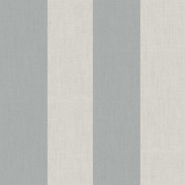 Flis tapeta za zid, sivo-plava, imitacija tkanine, pruge, 38476, Top Stripes, Parato by Cristiana Masi | Ljepilo Gratis