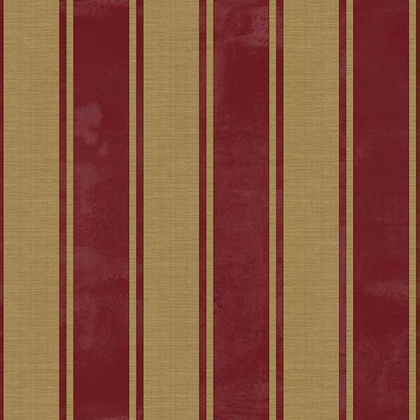 Flis tapeta za zid, bordo-zlatna, pruge, 23678, The Best Classic & Elegant, Cristiana Masi by Parato | Ljepilo Gratis