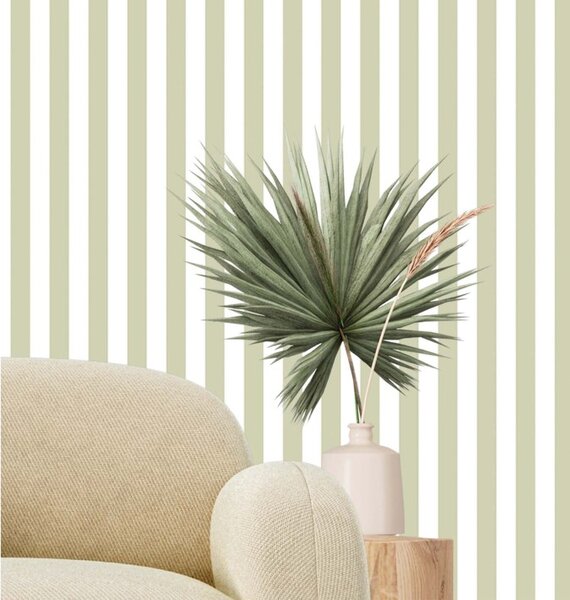 Flis tapeta za zid, zelena, pruge, 38453, Top Stripes, Parato by Cristiana Masi | Ljepilo Gratis