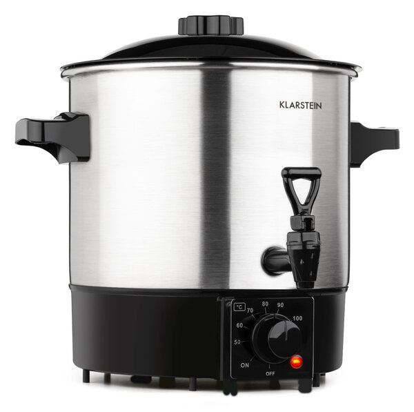 Klarstein Biggie Eco, lonac za zakuhavanje & točionik, 1000 W, 30 - 100 ° C, slavina, 9 L