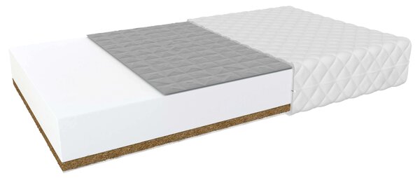 Dječji madrac od kokosa s heljdom Bambino Console 80x200 - premium Jersey