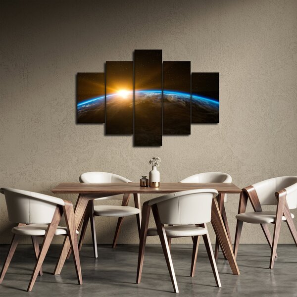 Slika planeta Zemlje iz svemira (150x105 cm)