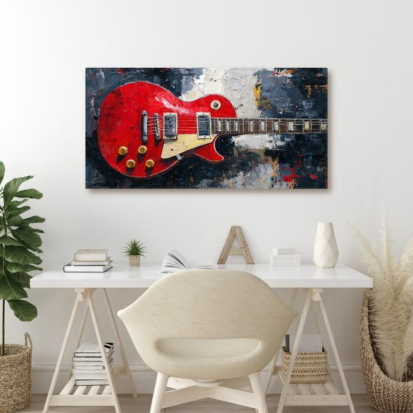 Slika slika električne gitare LP