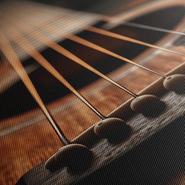 Slika akustična gitara izbliza