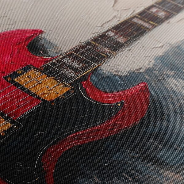 Slika legendarna crvena gitara SG