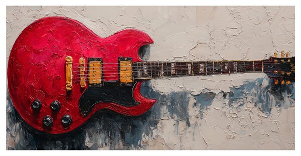 Slika legendarna crvena gitara SG