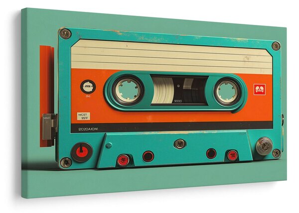 Slika retro kazeta za magnetofon