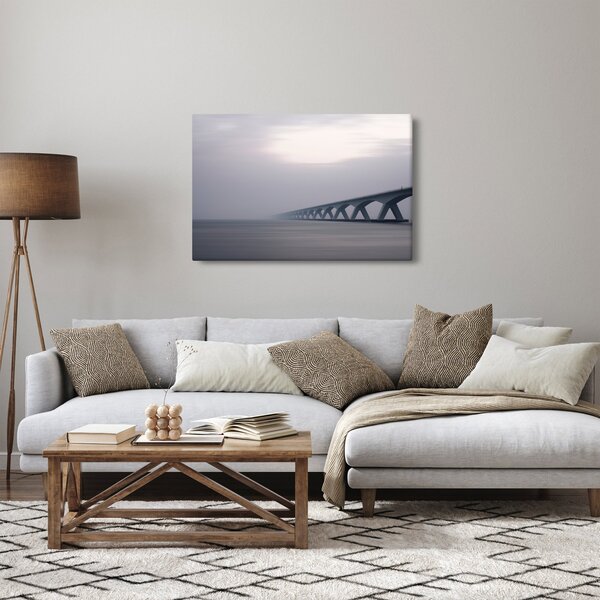 Slika mosta u magli (90x60 cm)