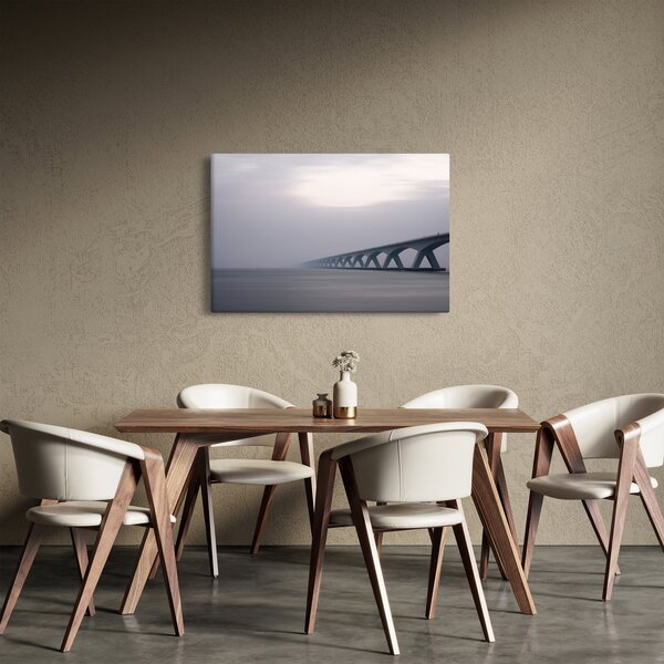 Slika mosta u magli (90x60 cm)
