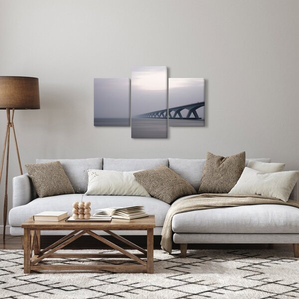 Slika mosta u magli (90x60 cm)