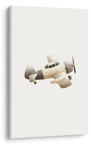 Slika vintage avion u letu