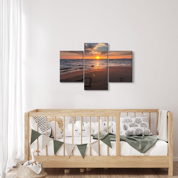 Slika srca u pijesku (90x60 cm)