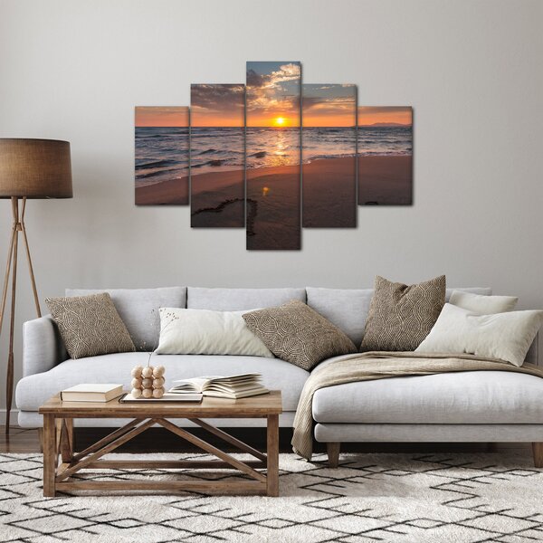 Slika srca u pijesku (150x105 cm)