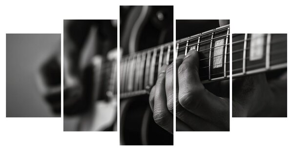 5-dijelna slika gitarska melodija