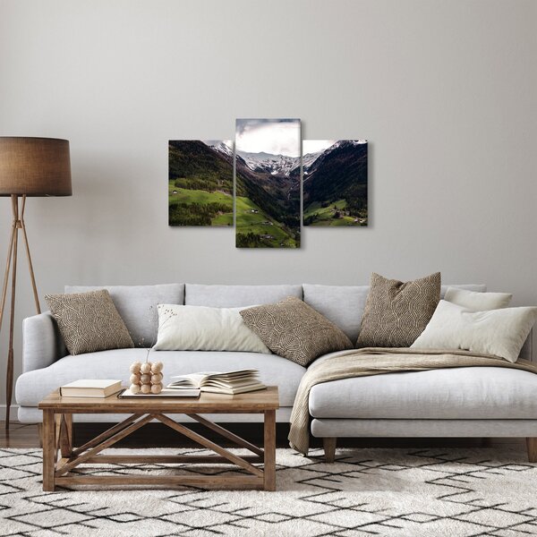 Slika - Dolina pod planinama (90x60 cm)