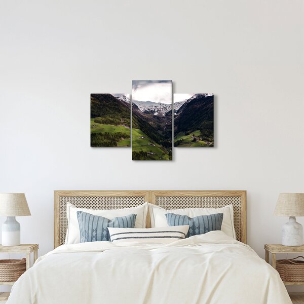 Slika - Dolina pod planinama (90x60 cm)