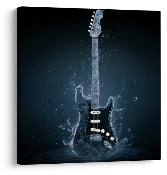 Slika gitara od vodenih tonova